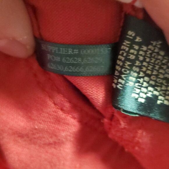 EUC Ralph Lauren Red Straight Leg Corduroy Pants - Picture 7 of 10